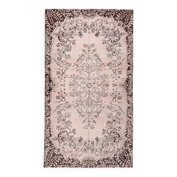 Tapis persan vintage floral classique 6 x 9, 199 x 267 cm SK 2713