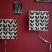 Two vintage Ikea wall sconces
