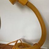 Vintage ochre snake lamp