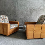 Pair of vintage armchairs