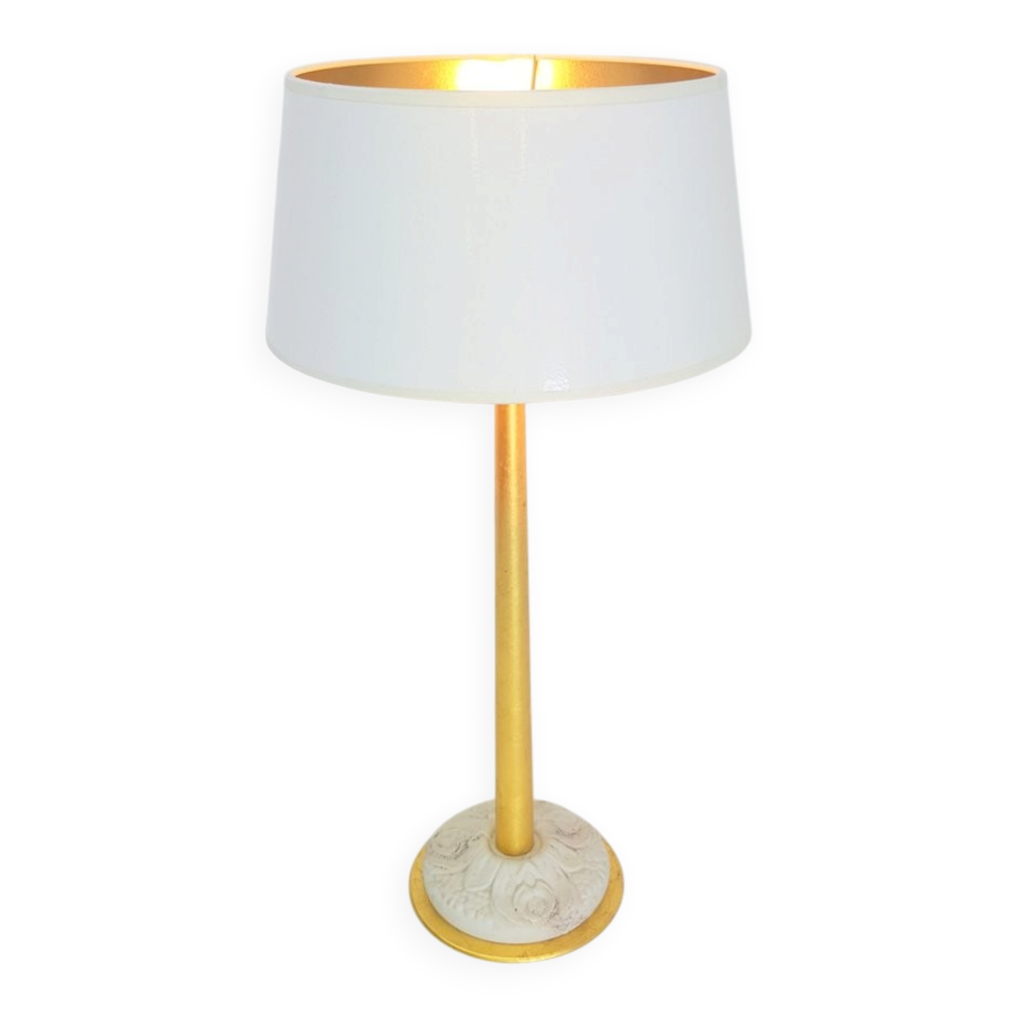 Regency Golden Table Lamp by Giulia Mangani, 1970s