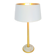 Regency Golden Table Lamp by Giulia Mangani, 1970s