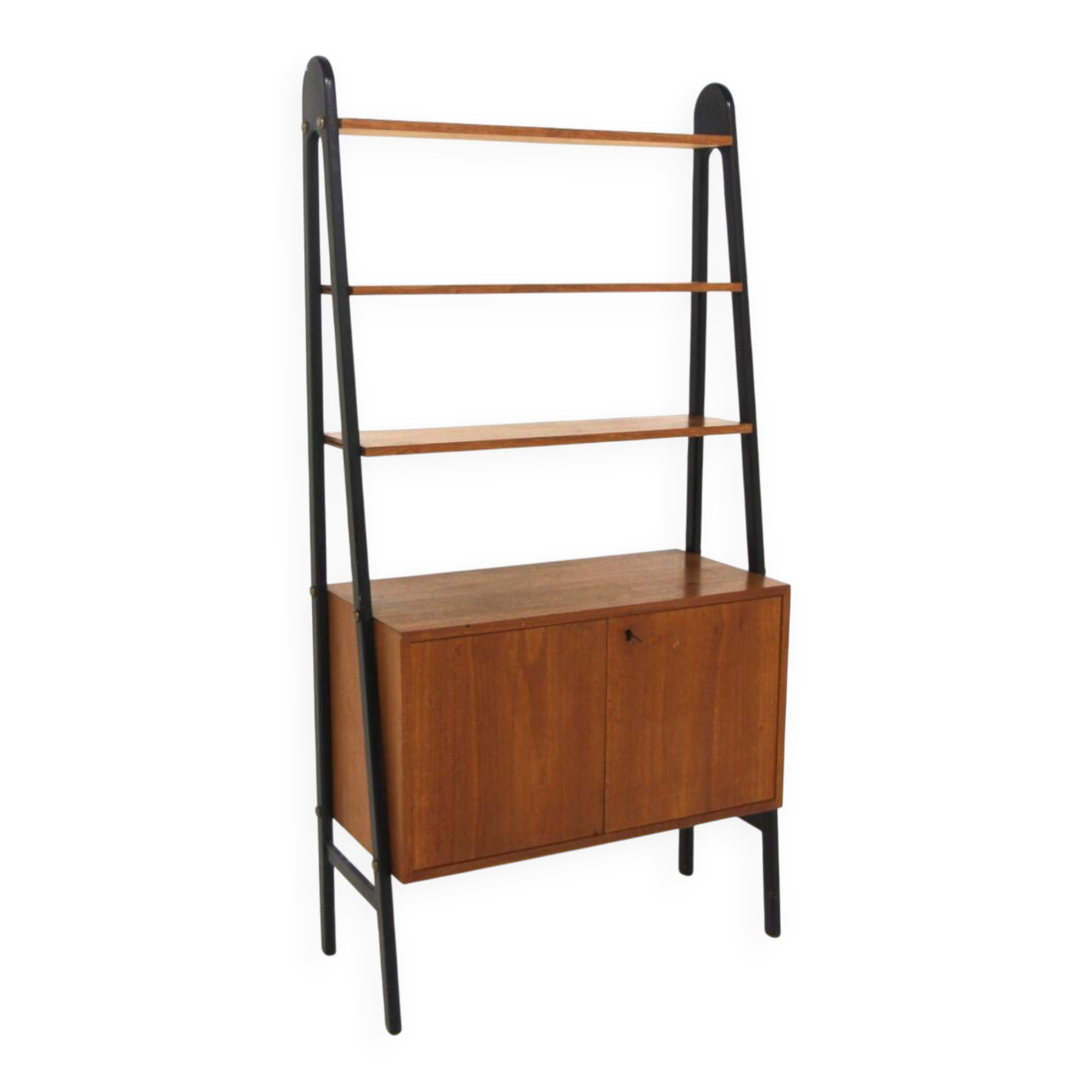 Scandinavian teak library, Sweden, 1960