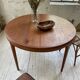 Round table 120-230 cm scandinavian samcom arne hovmand olsen