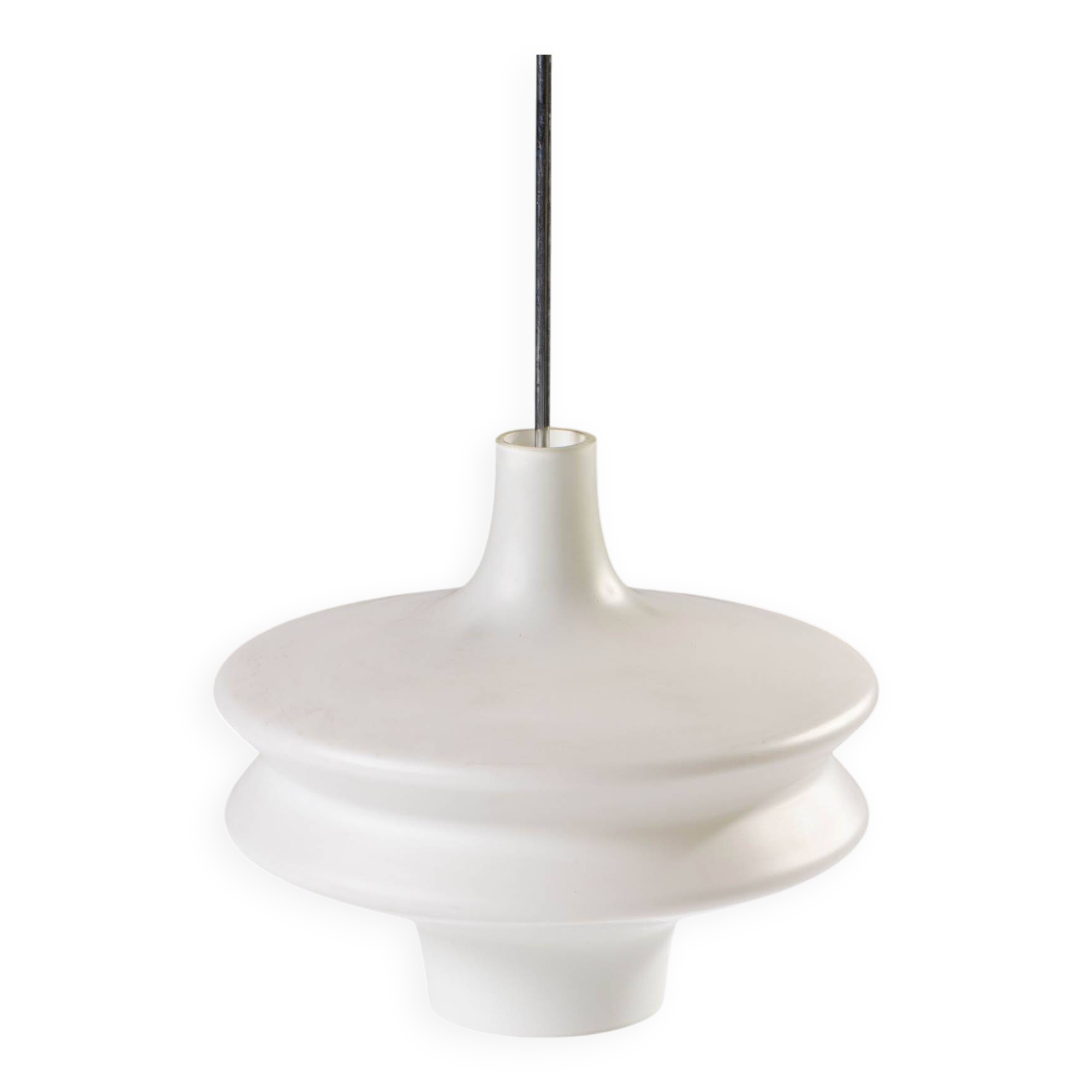 Rare pendant lamp from Valasske Mezirici, Czechoslovakia, 1960s