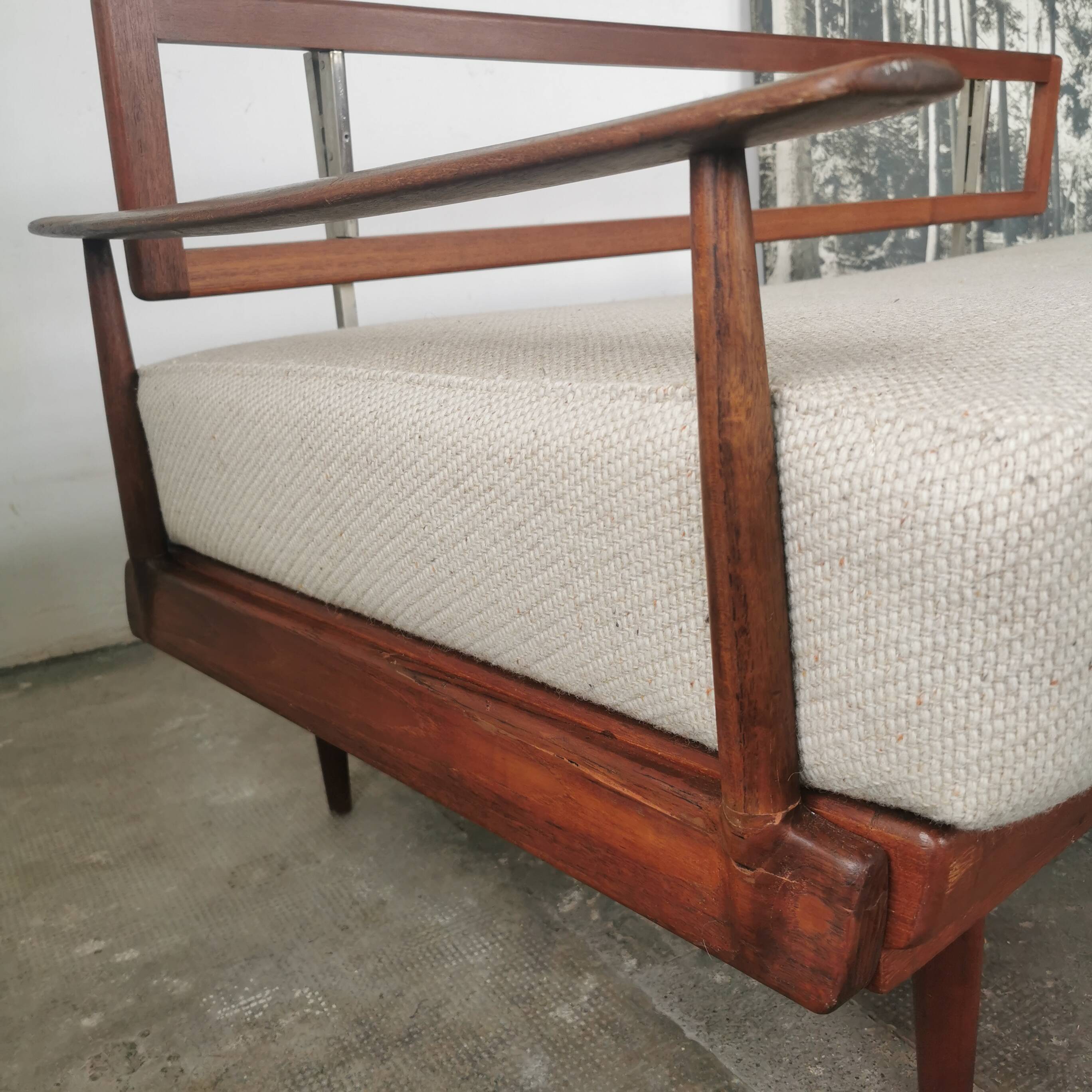 Bench, daybed knoll Antimotte vintage 60s