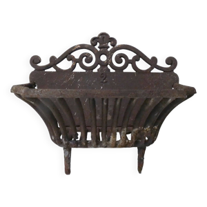 Ancien porte buches en - fonte