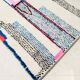 Neon colorful berber carpet 250 x 145 cm