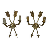 Pair of sconces