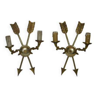 Pair of sconces