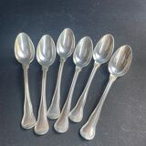 Case of 6 small dessert spoons – Silver metal - Christofle