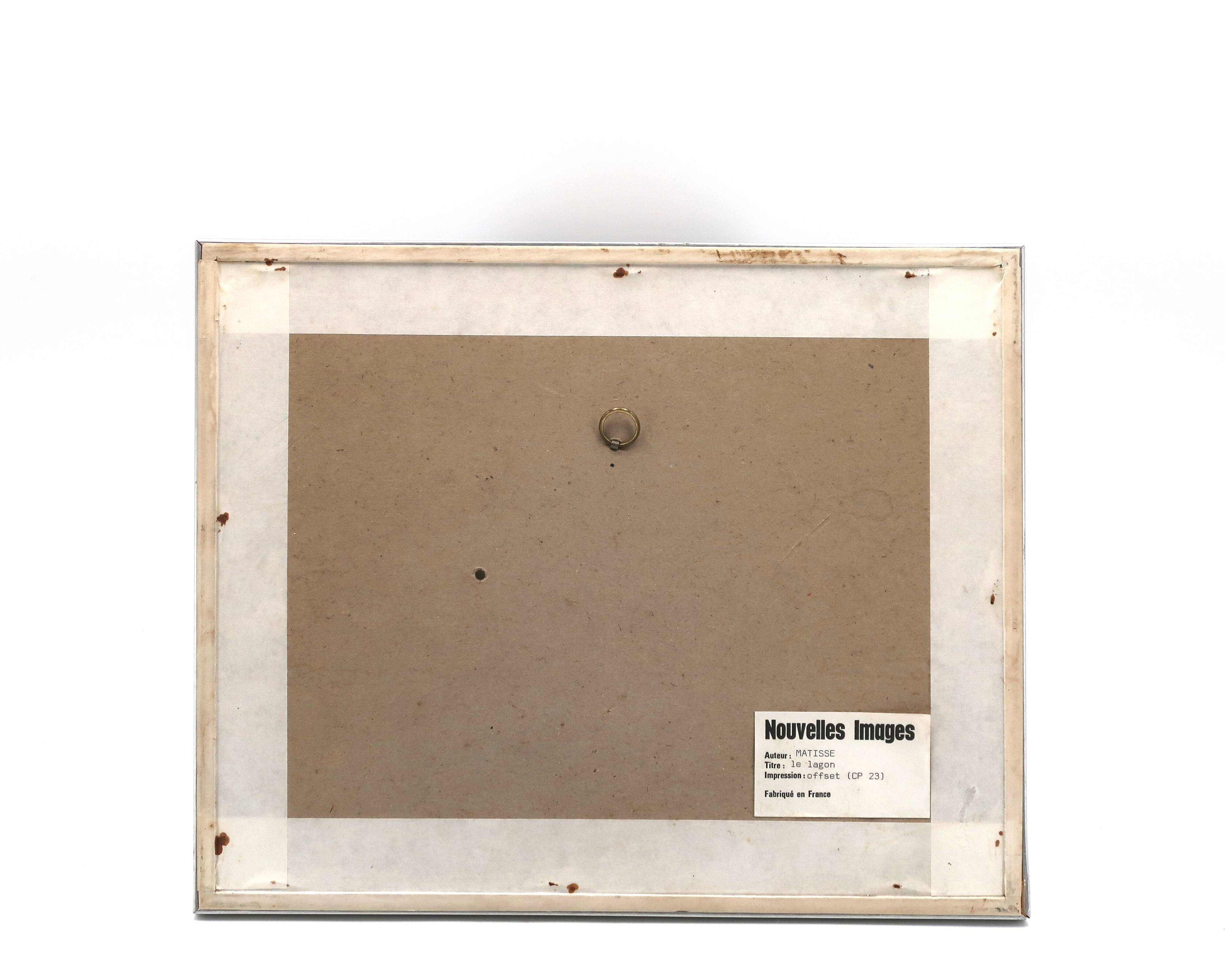 Painting The Lagoon by Henri Matisse Editions Nouvelles Images