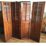 Oak screen