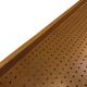 Lit d'appoint vintage en bouleau design métal années 60