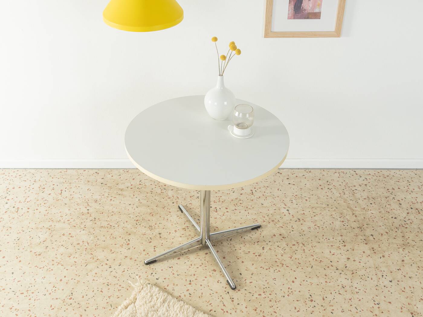 1970s Chrome Side Table by Wilkhahn