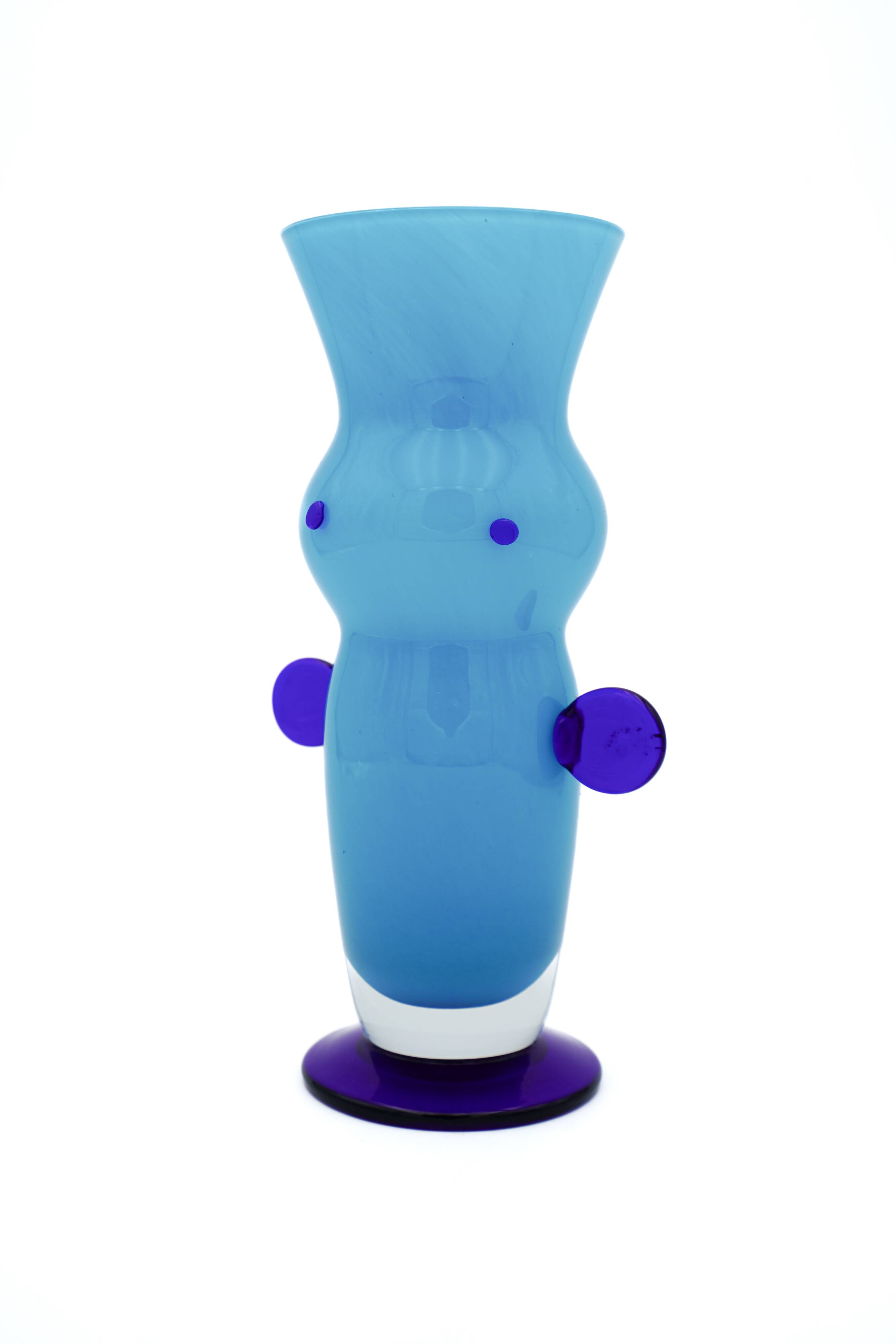 Important vase sculpture "character" – Jiří Šuhájek for B.A.G. & Barovier