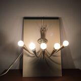 Brass wall light