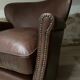 Fauteuil club en cuir