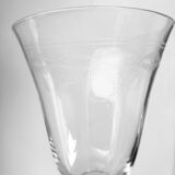 Set of 9 glasses crystal walk 1930s