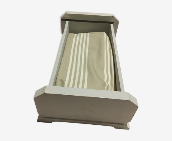 Lit de poupée ancien et son matelas