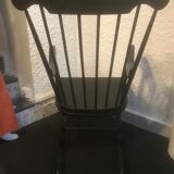 Rocking-chair black Stol Kamnik 1950 vintage
