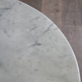 Vintage Round Marble Tulip Dining Table By Eero Saarinen For Knoll, 1970s