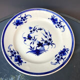 Plate old porcelain deco