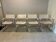 4 chaises cantilever Matteo Grassi