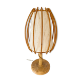 Louis Sognot rattan lamp