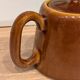 Individual earthenware teapot