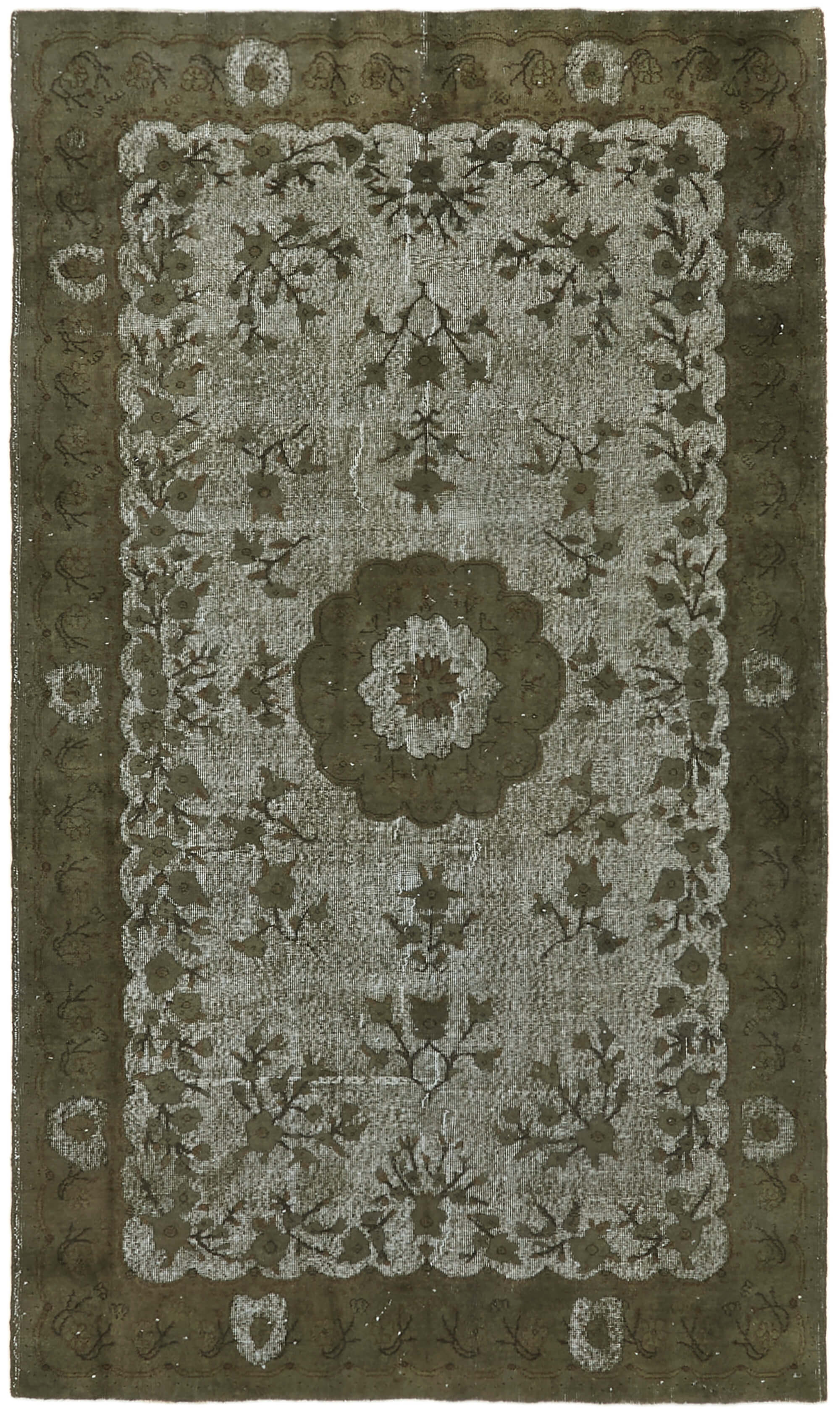 Handmade hi-low pile anatolian 1980, 200 x 325 cm