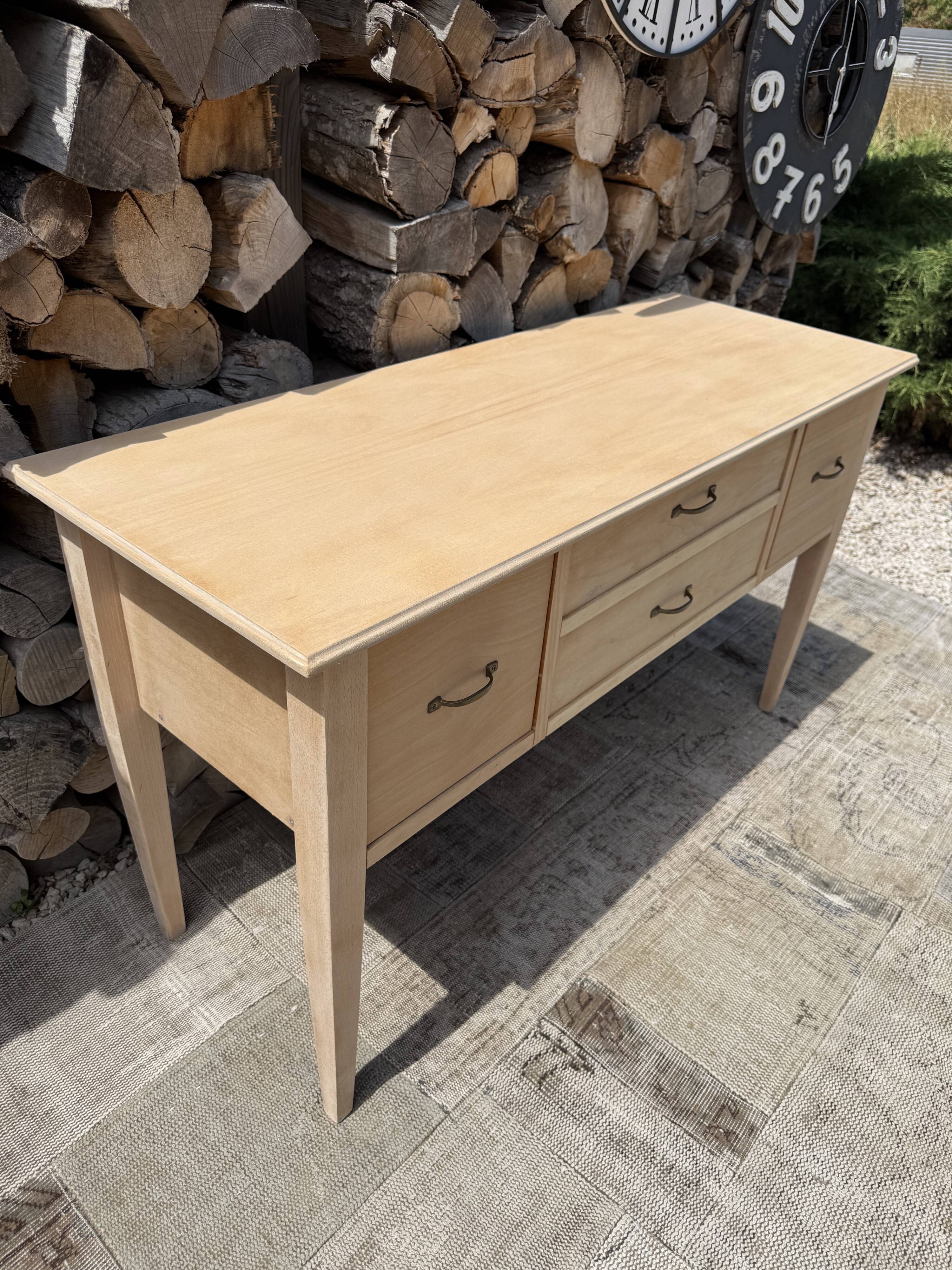 Small renovated antique buffet