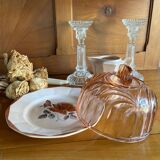 Vintage bell and its Digoin plate