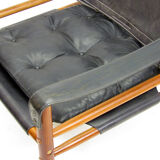 Sirocco armchair by Arne Norell rosewood