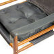 Fauteuil Sirocco en palissandre par Arne Norell