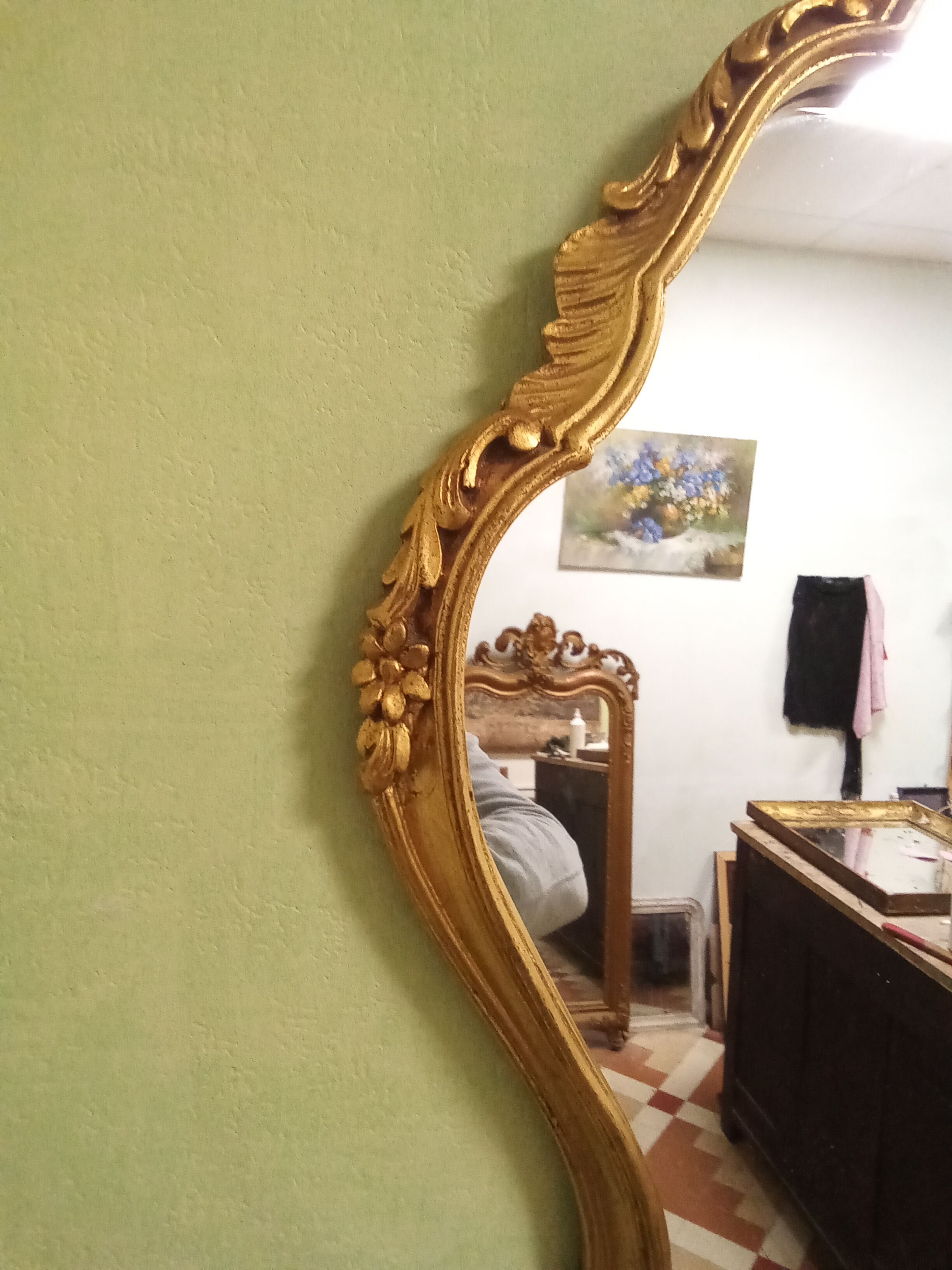 Violin mirror 64x42 cm