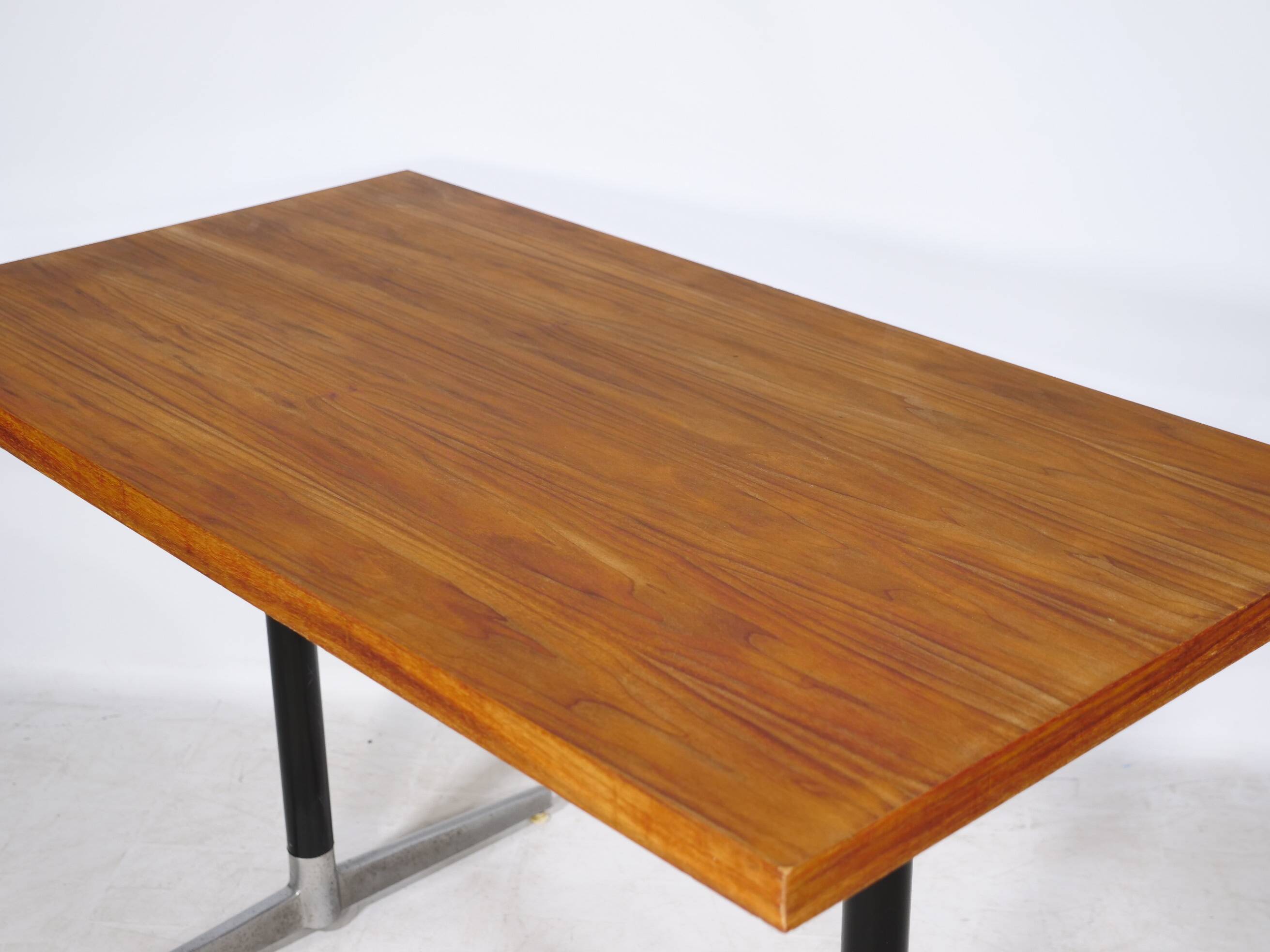 Mid-Century Teak Desk or Dining Table, 1960s