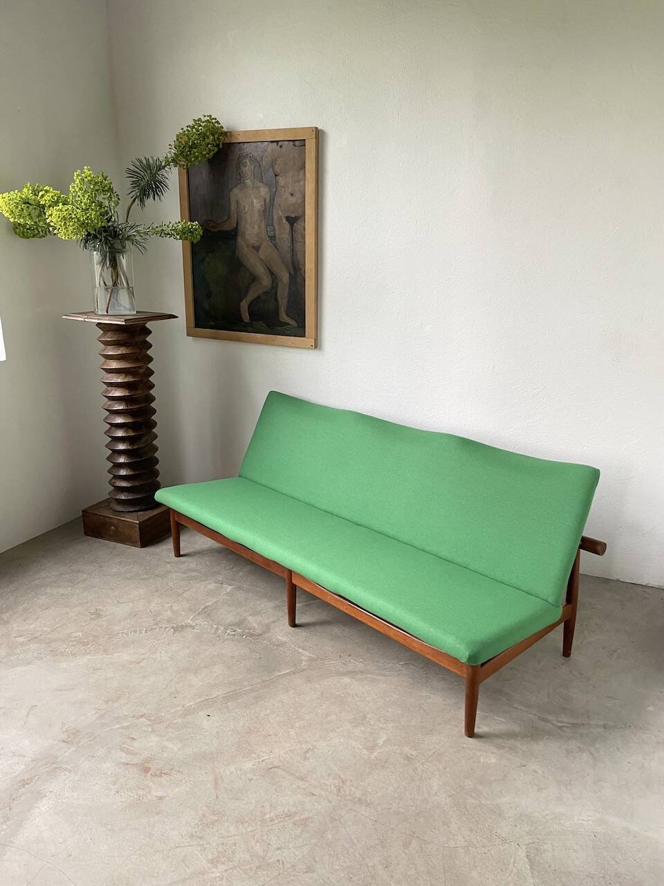 Finn Juhl three-seater bench “Japan” model France & Son