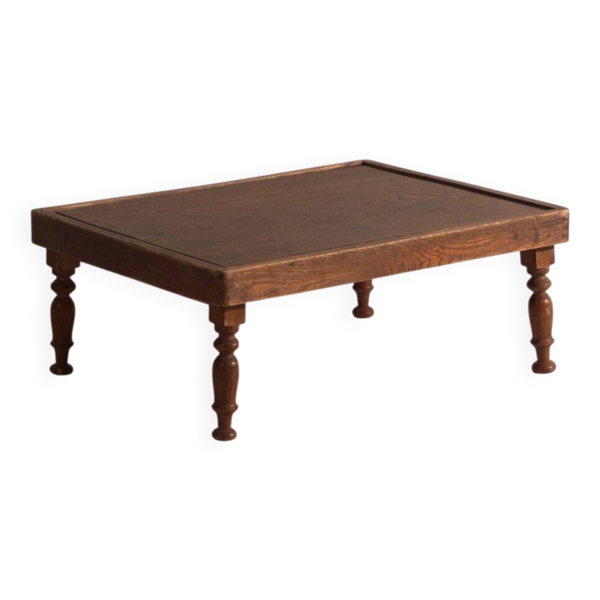 Table basse pliante ancienne japonaise en bois – Japon, vers 1920