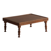 Antique Japanese folding coffee table in wood – Japan, circa 1920
