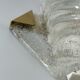Xl 60s 70s wall lamp wall sconce kaiser lights brass glass space age