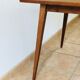 Oak table feet compass with extensions
