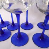 Blue balloon foot glasses