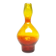 Bączek bottle, mid-century modern, glass, designed by Z. Horbowy, Poland, 1970s