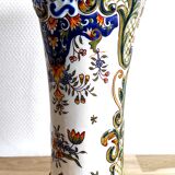 Rouen earthenware vase