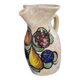 Pitcher decorated with fruit