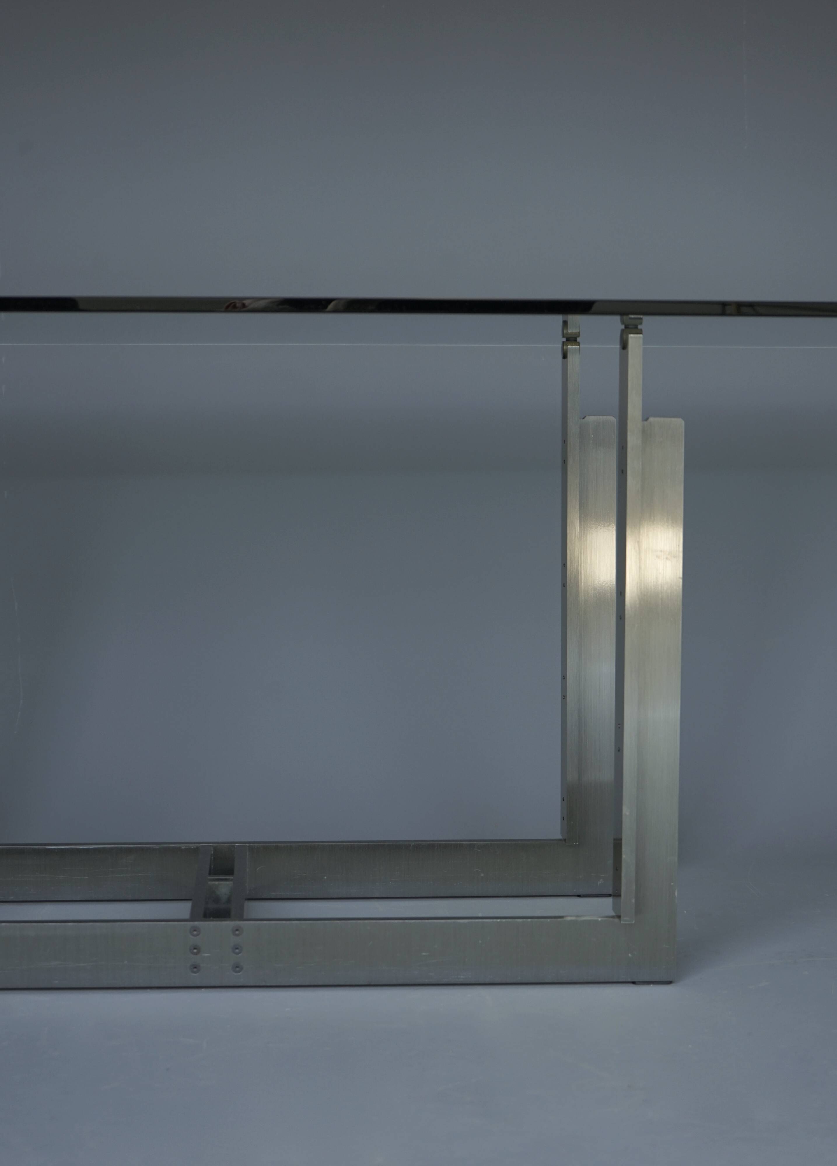 Dining table Sarpi by Carlo Scarpa for Simon Gavina, 1970s.