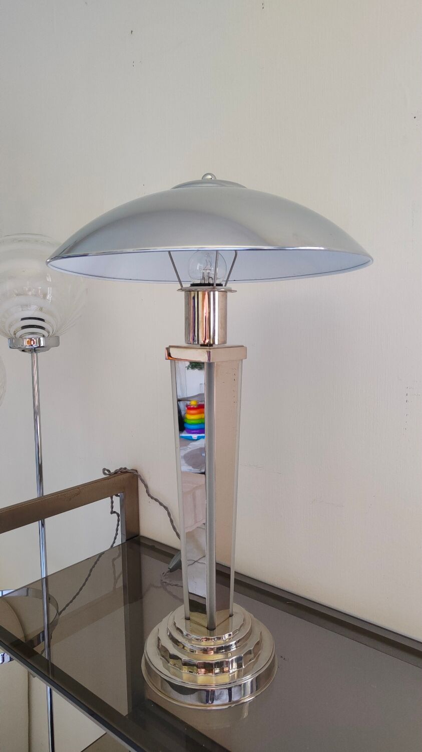 Lamp house Sofar in silver bronze