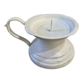 Picnic candle holder XIXth white