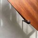 Vintage Creafort coffee table 1960s teak with rattan magazine shelf
